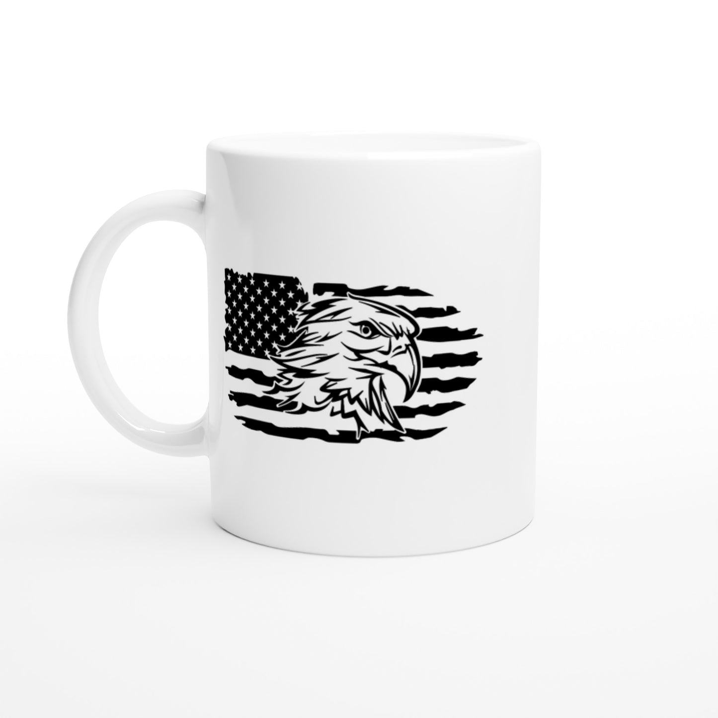 US Flag Eagle Patriotic/2nd Amendment Coffee Mug C