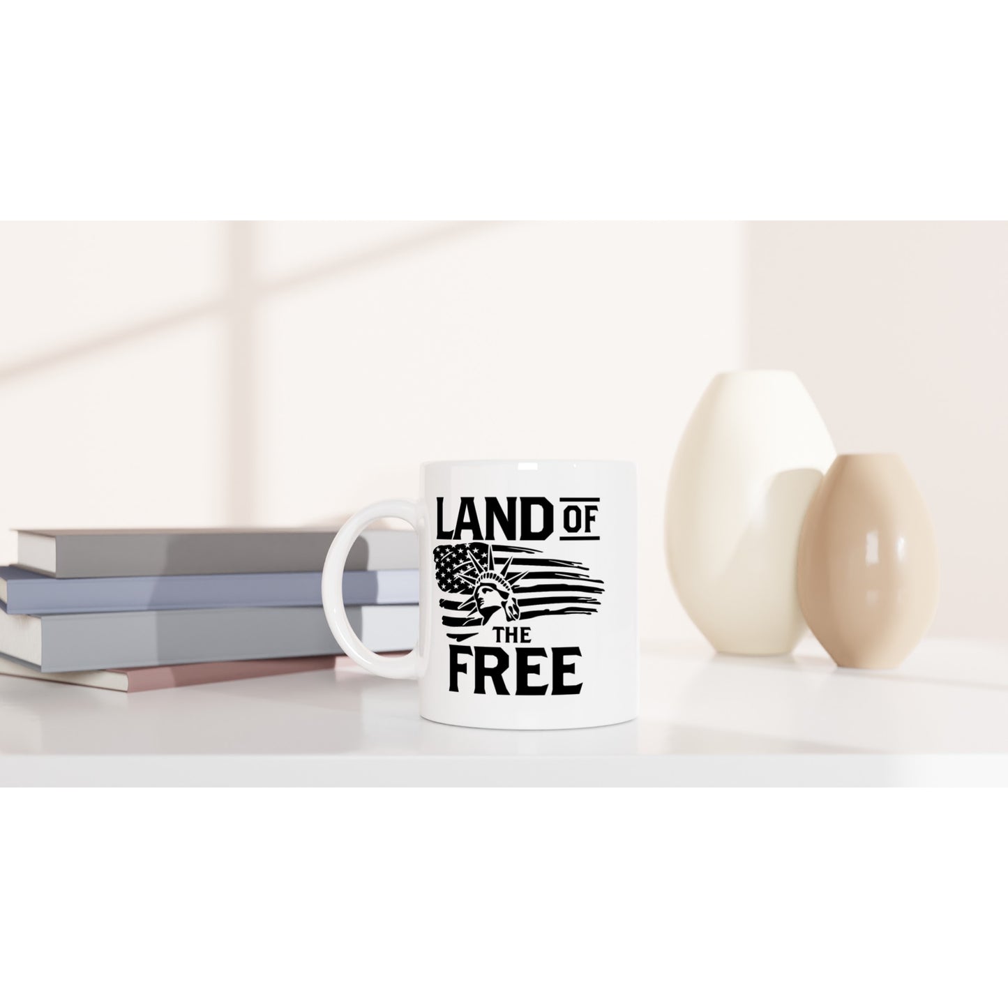 Land of the free Patriotic/2nd Amendment Coffee Mug