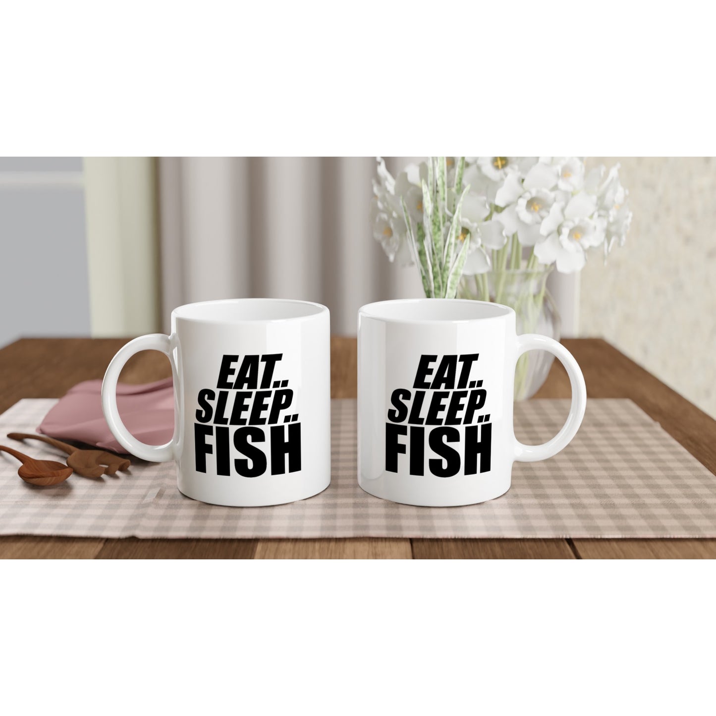 Eat Sleep Fish Fishing Coffee Mug