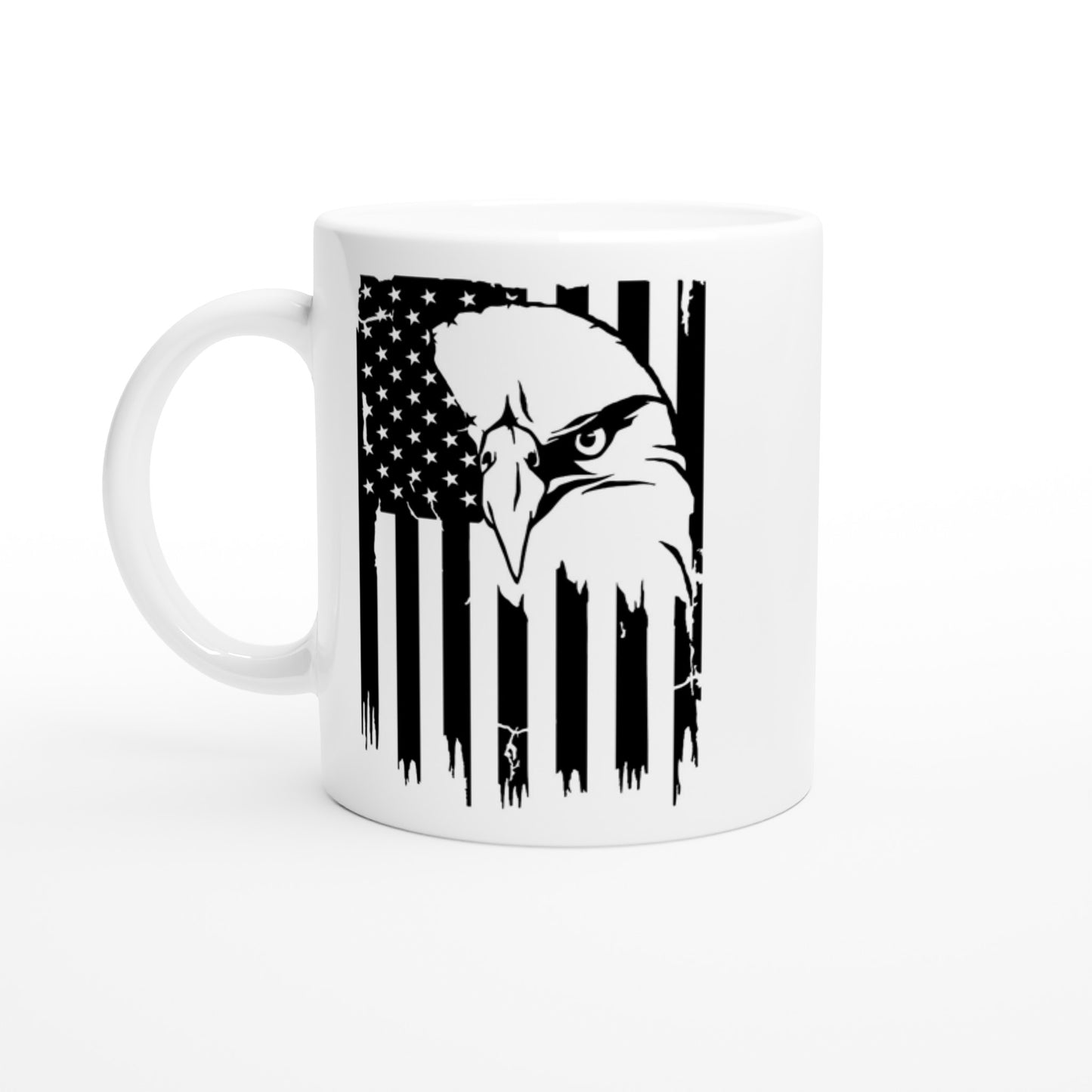 US Flag Eagle Patriotic/2nd Amendment Coffee Mug