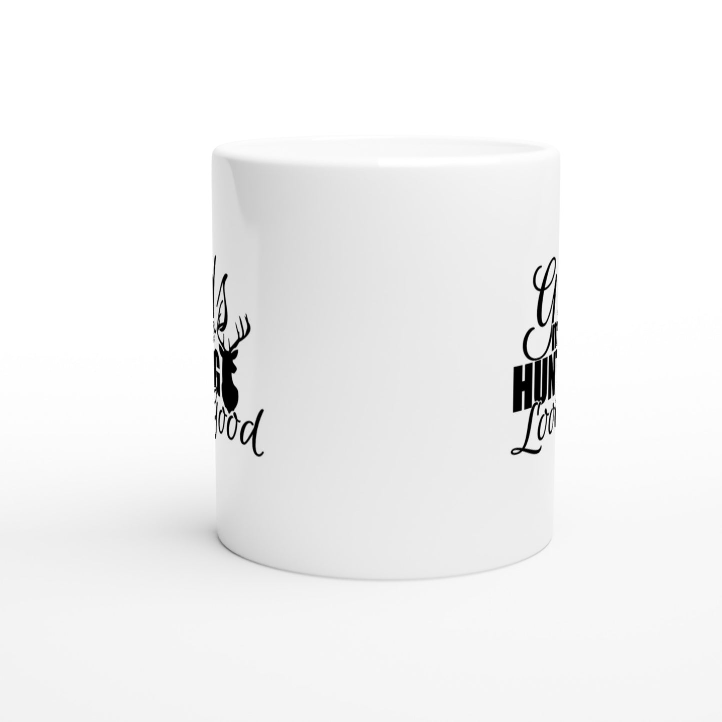 Girls Make Hunting Look Good Hunting Coffee Mug