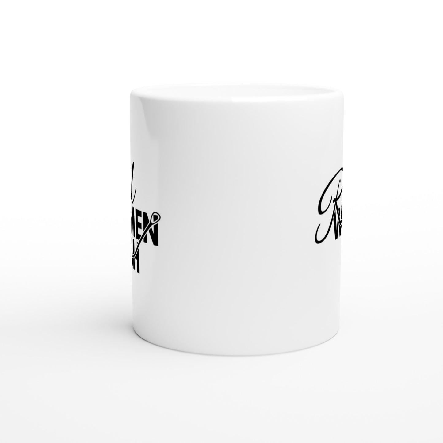 Reel Women Fish Fishing Coffee Mug