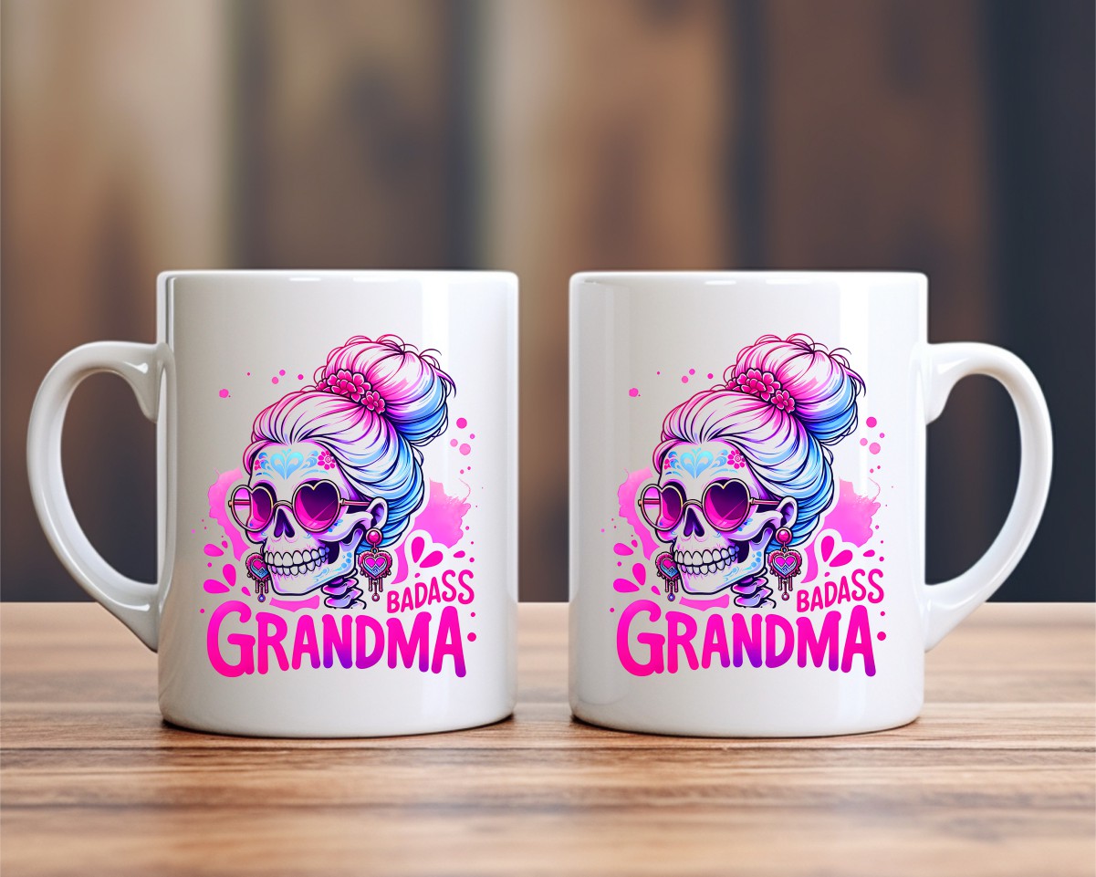 Badass Grandma Coffee Mug