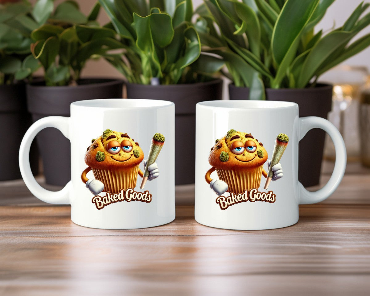 Baked Goods Marijuana Weed Coffee Mugs
