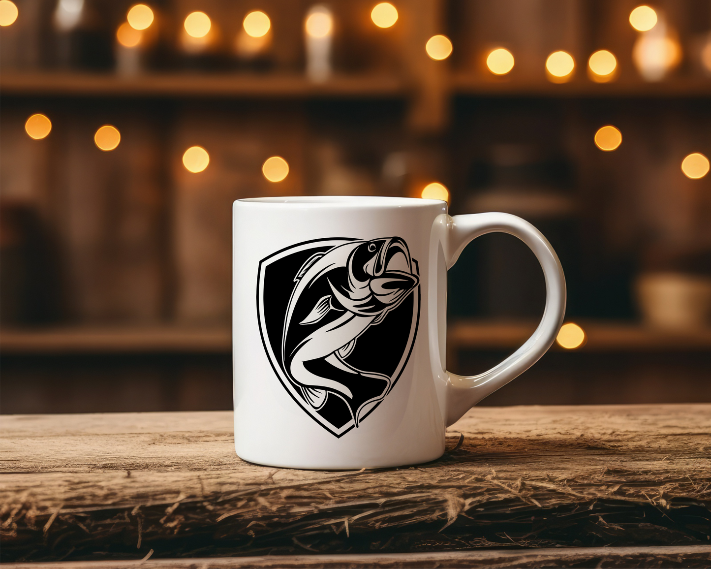 Bass Fishing Coffee Mug