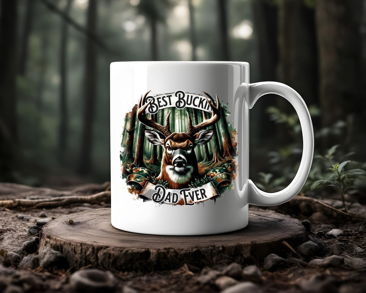 Best Buckin Dad Ever Dad Coffee Mug