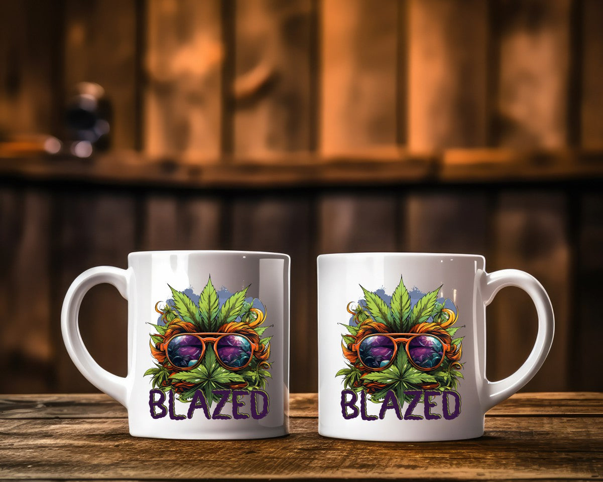 Blazed Marijuana Weed Coffee Mugs