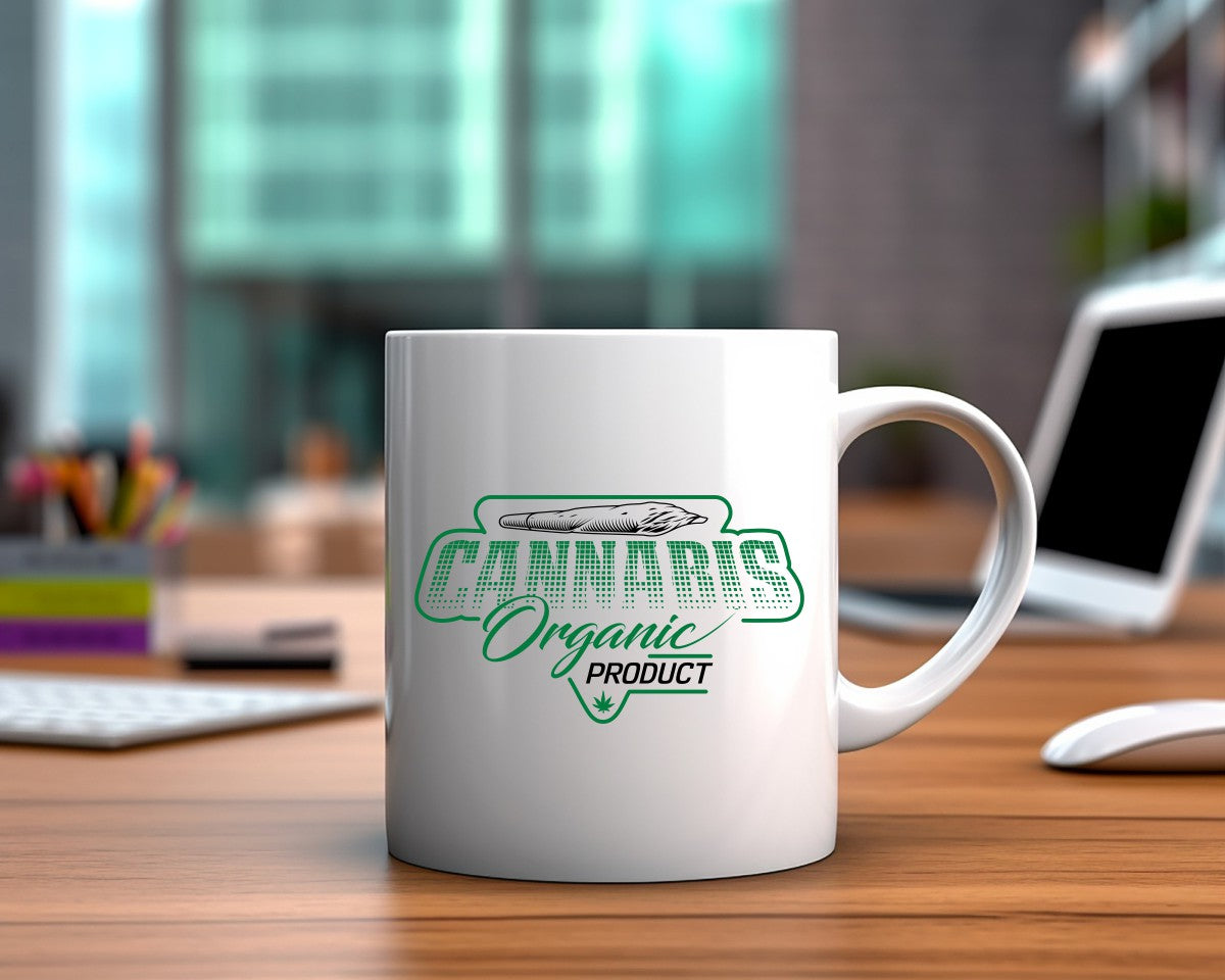 Cannabis Organic Product Marijuana Weed Coffee Mugs