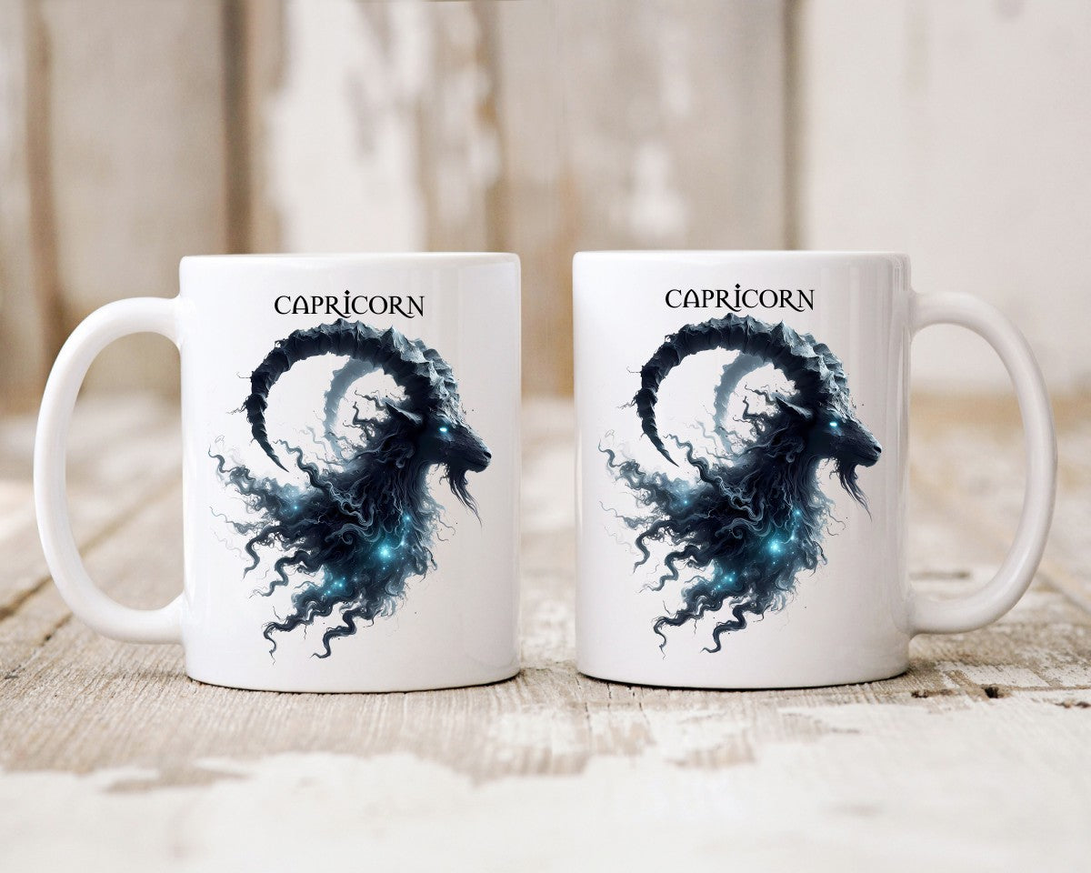 Capricorn Zodiac Astrology Sign Coffee Mugs
