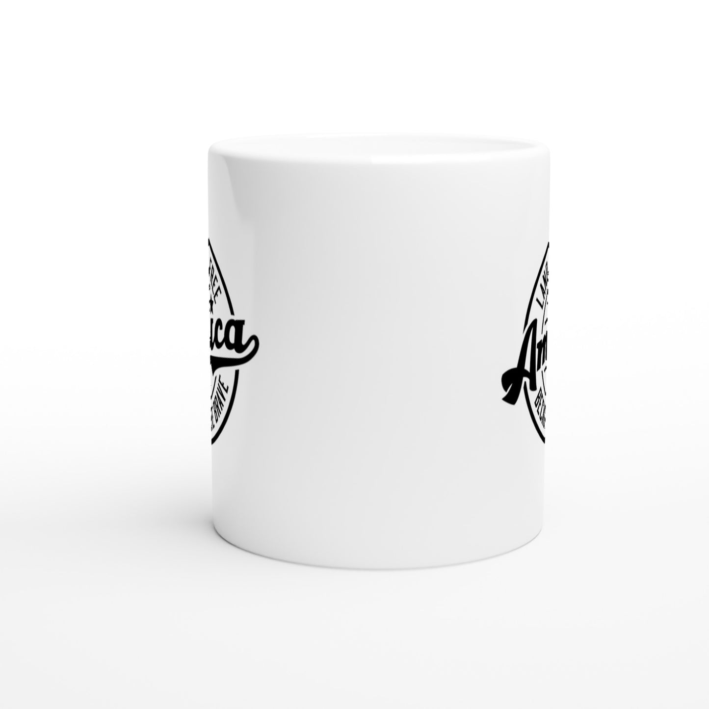 Land of the free... because of the brave Patriotic/2nd Amendment Coffee Mug