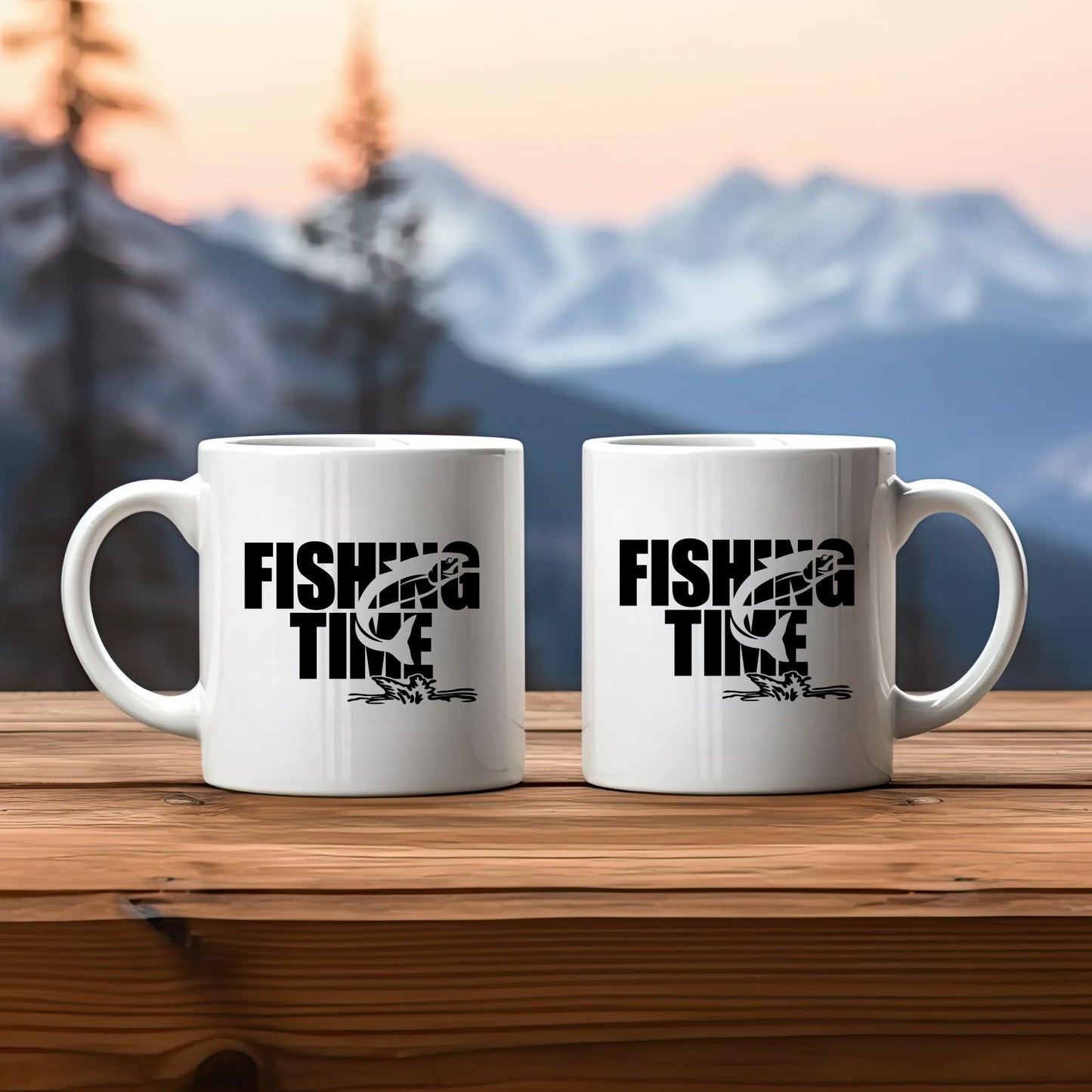 Fishing Time Fishing Coffee Mug