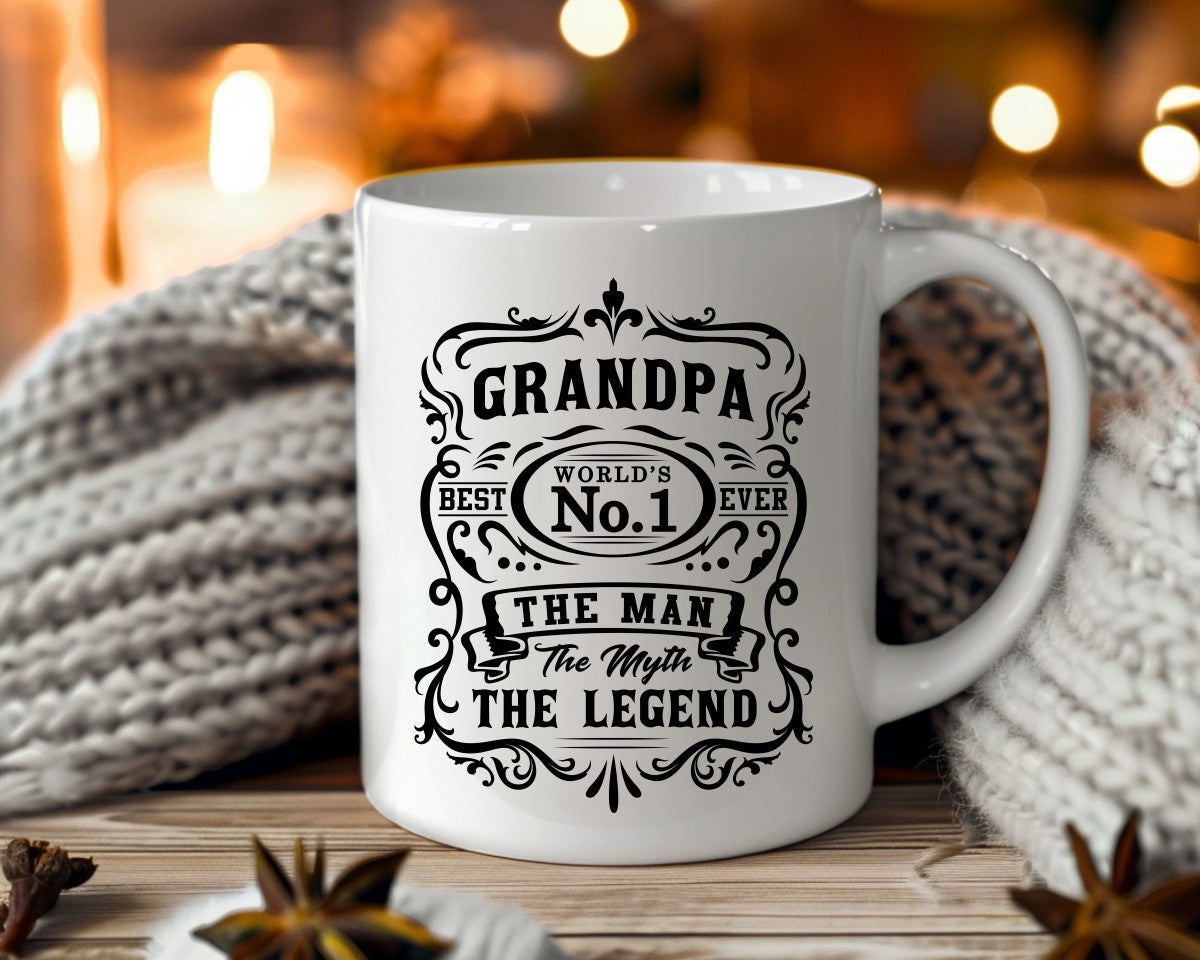 Grandpa World's Number 1 Grandpa Coffee Mug