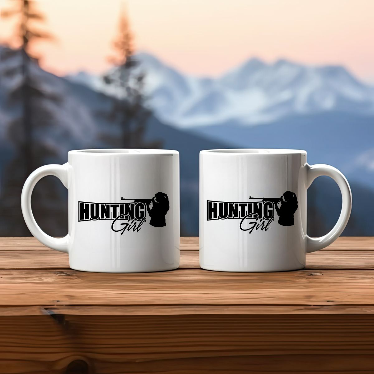 Hunting Girl Hunting Coffee Mug B