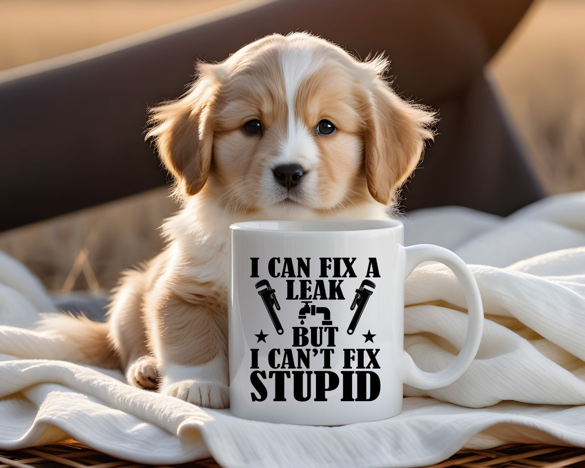 I Can Fix A Leak Plumber Coffee Mug