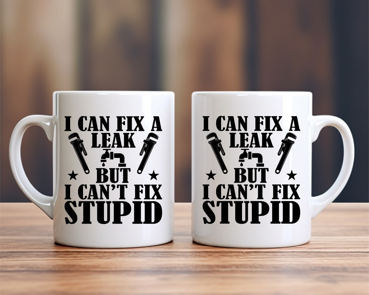 I Can Fix A Leak Plumber Coffee Mug