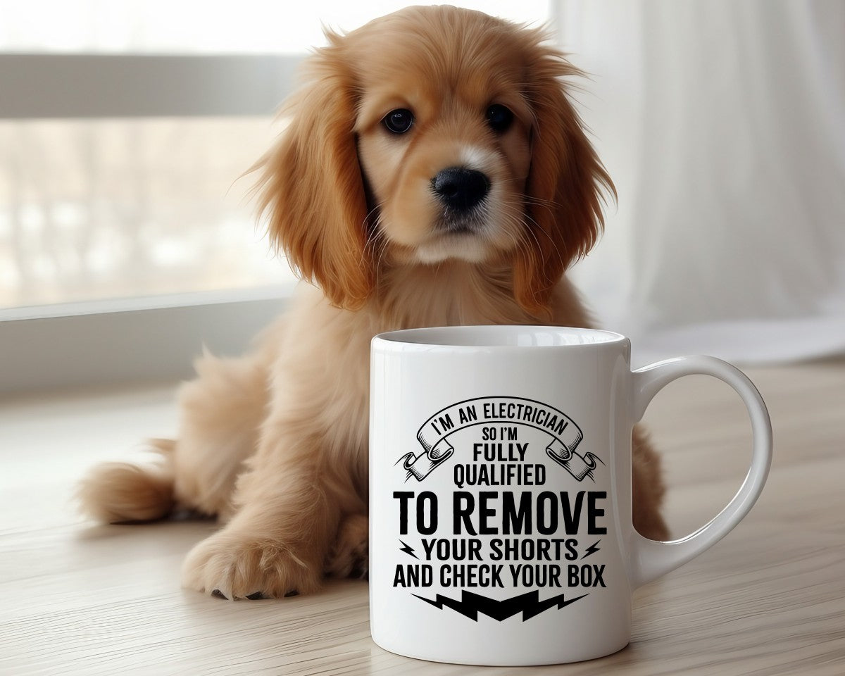 I'm An Electricician Fully Qualified Electrician Coffee Mug