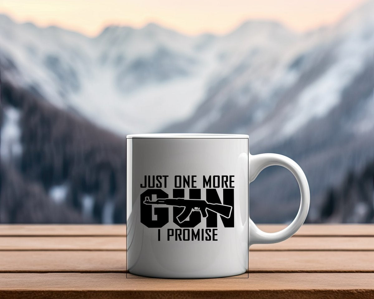 Just One More Gun Patriotic/2nd Amendment Coffee Mug B