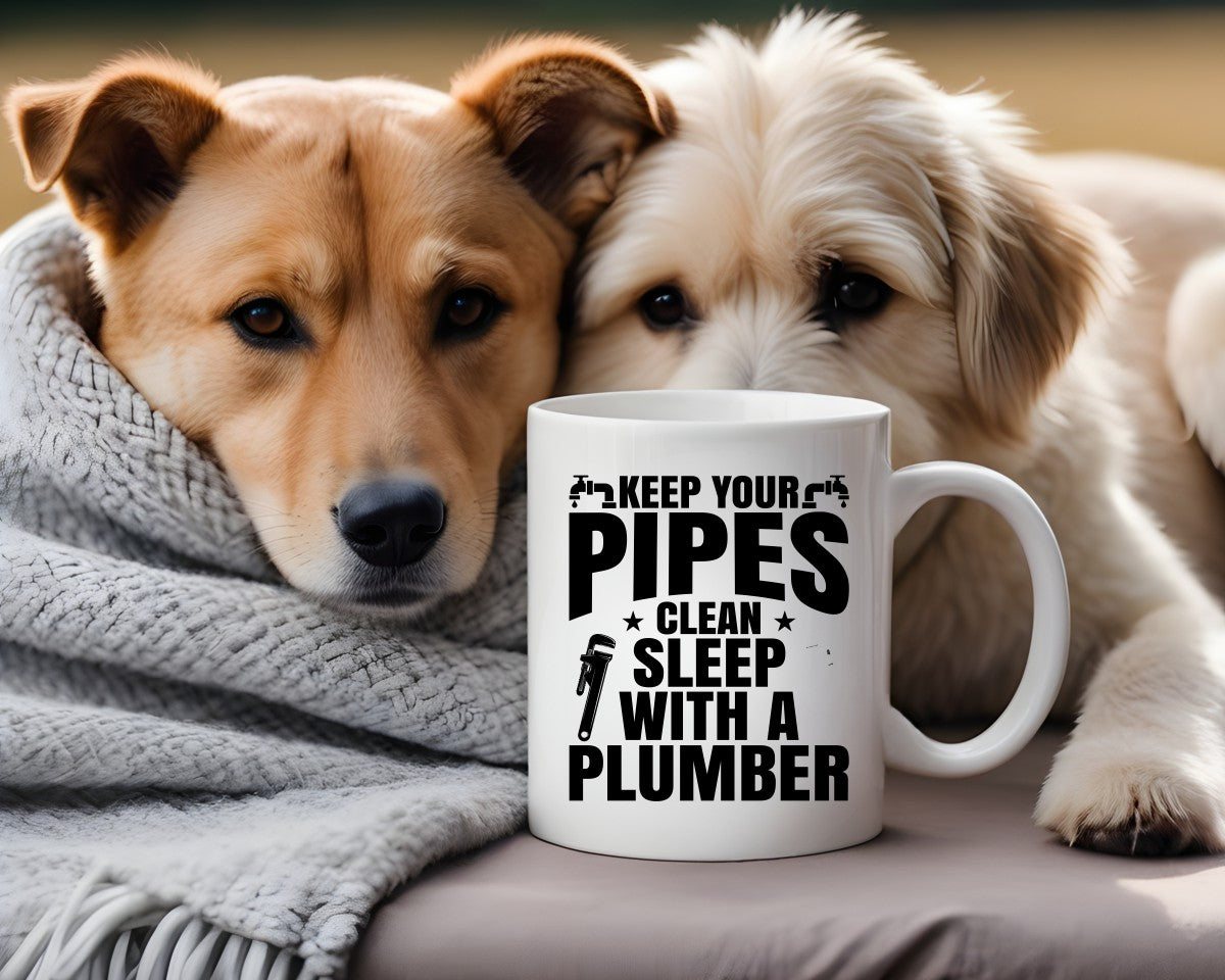 Keep Your Pipes Clean Sleep With A Plumber Coffee Mug