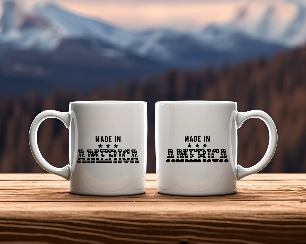 Made in America Patriotic/2nd Amendment Coffee Mug B