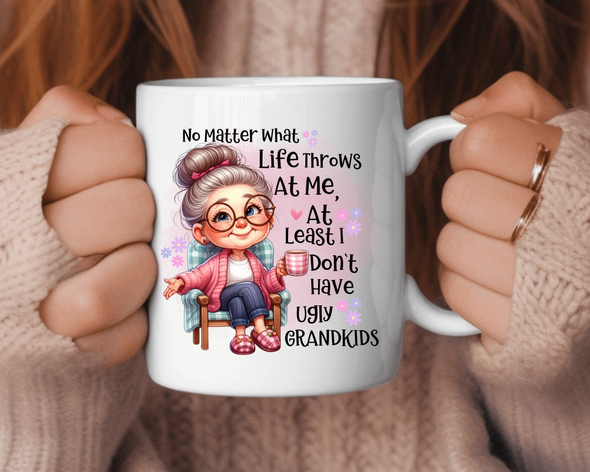 No Matter What Life Throws At Me Grandma Coffee Mug