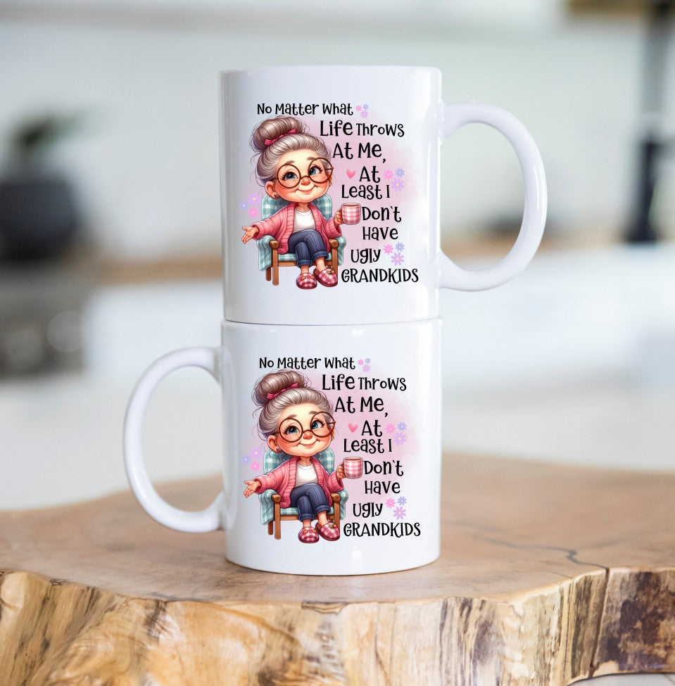 No Matter What Life Throws At Me Grandma Coffee Mug