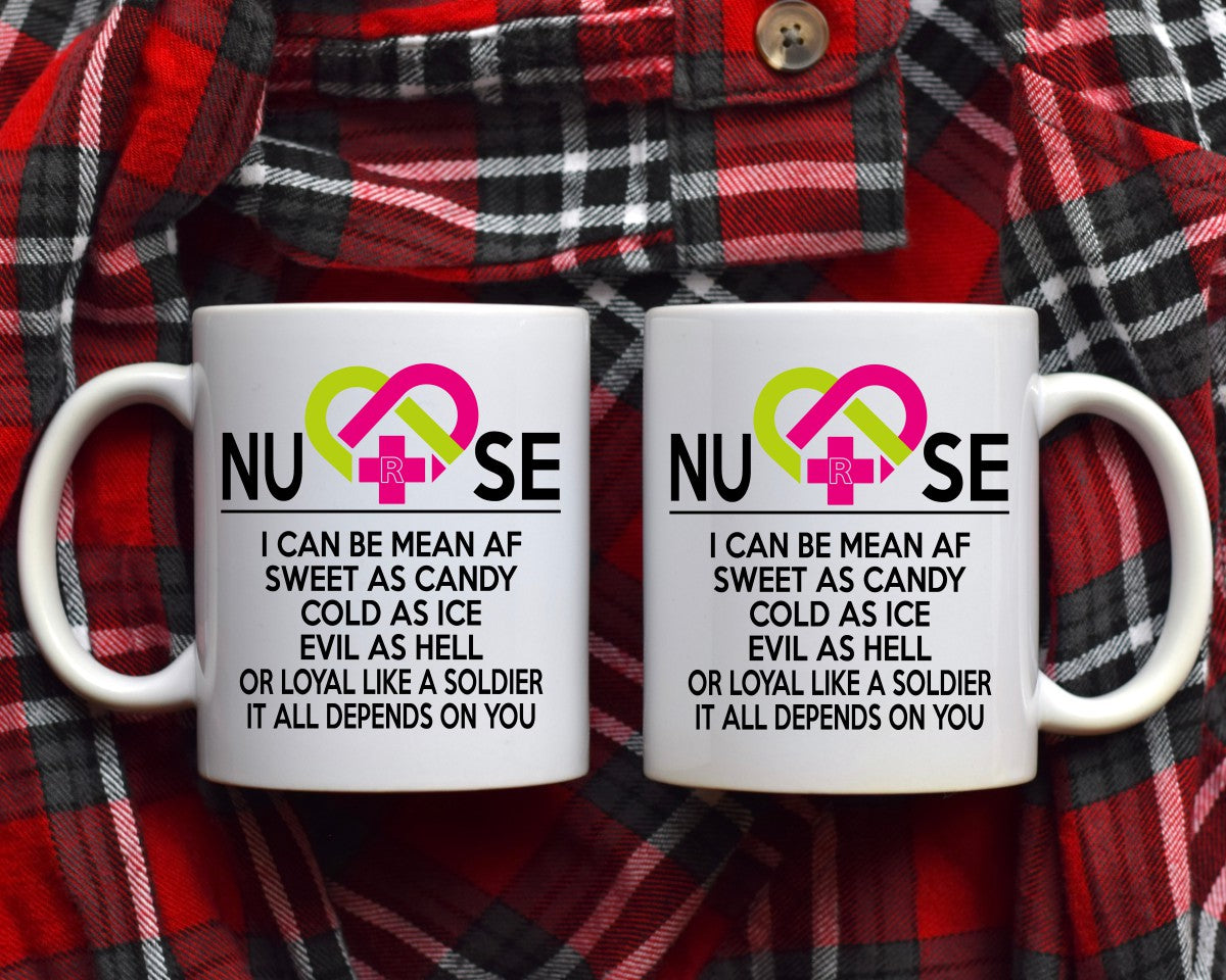 Nurse Sweet As Candy Nursing Nurse Medical Coffee Mug