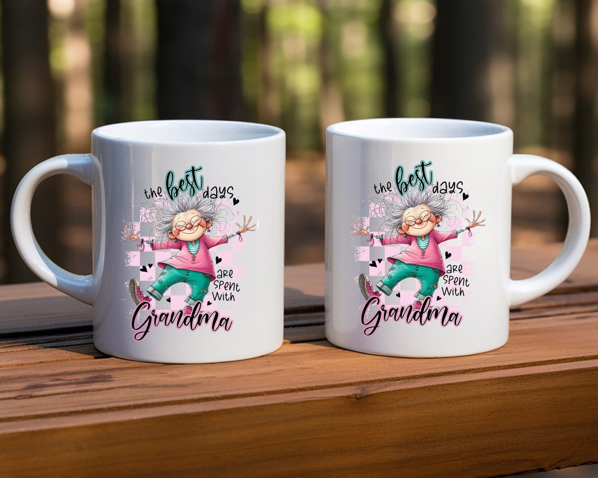 The Best Days Are Spent With Grandma Coffee Mug
