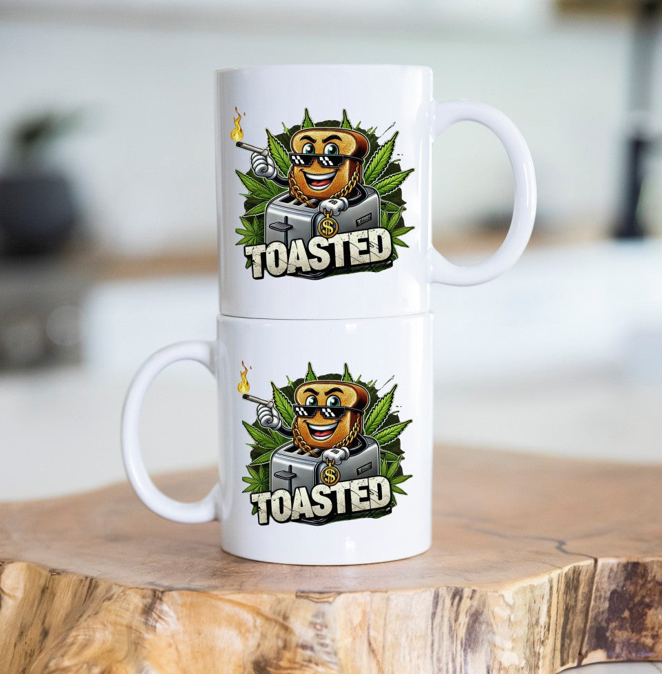 Toasted Marijuana Weed Coffee Mugs