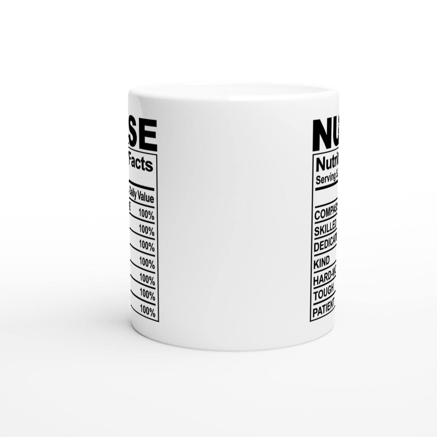 Nurse nutrition facts Nursing Nurse Medical Coffee Mug