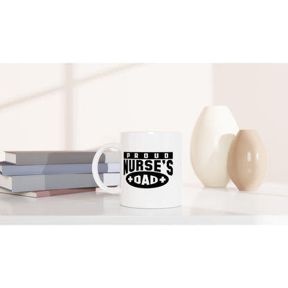 Proud nurses dad Nursing Nurse Medical Coffee Mug