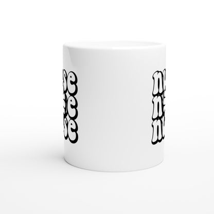 Nurse flower Nursing Nurse Medical Coffee Mug