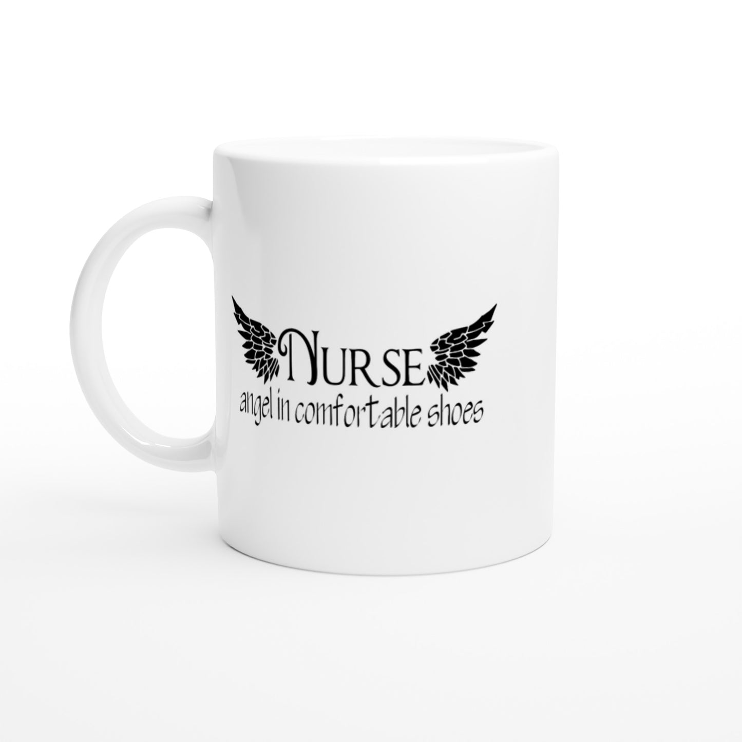 Nurse angel in comfortable shoes Nurse Medical Coffee Mug
