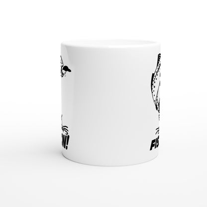 Fish On Trout Fishing Coffee Mug