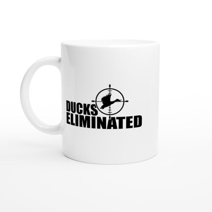 Ducks Eliminated Hunting Coffee Mug