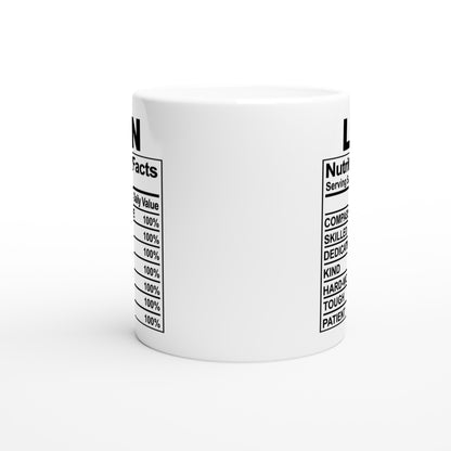 LPN nutrition facts Nursing Nurse Medical Coffee Mug