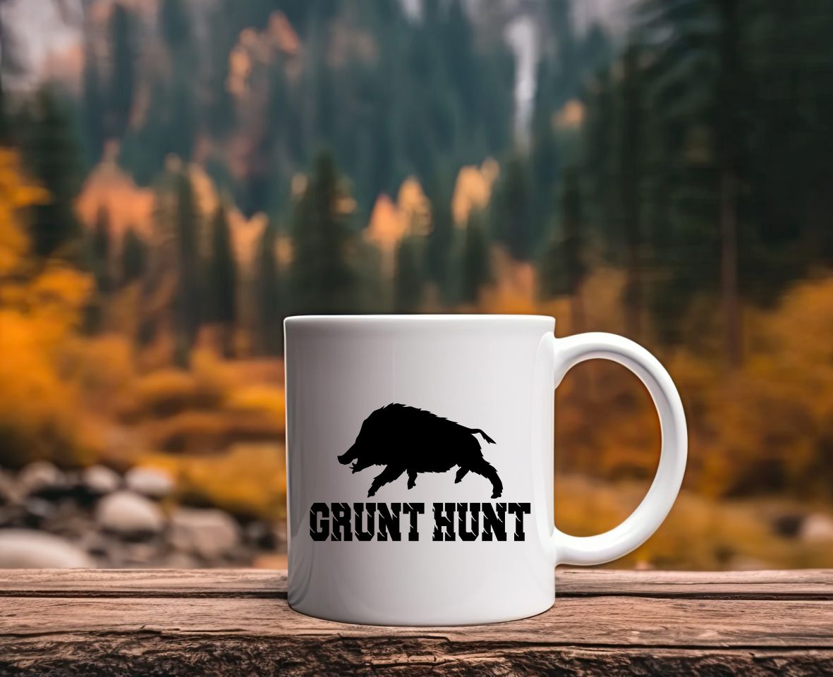Grunt Hunt Hunting Coffee Mug