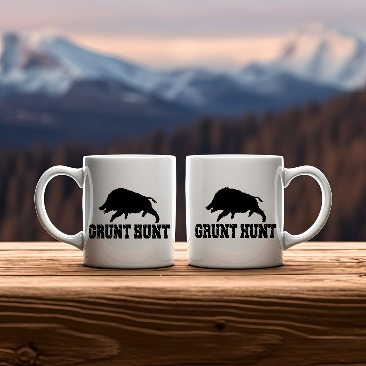 Grunt Hunt Hunting Coffee Mug