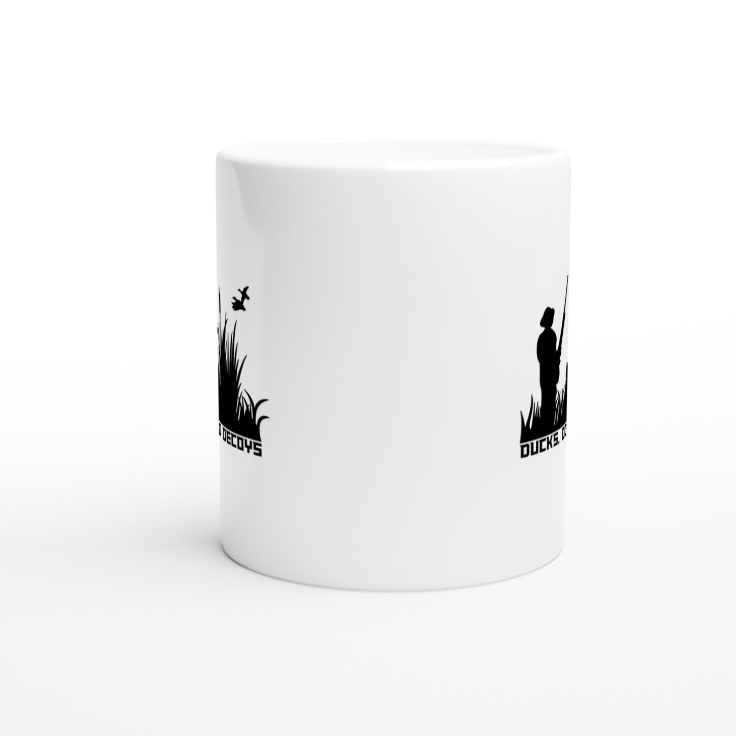 Dog, Ducks And Decoys Hunting Coffee Mug