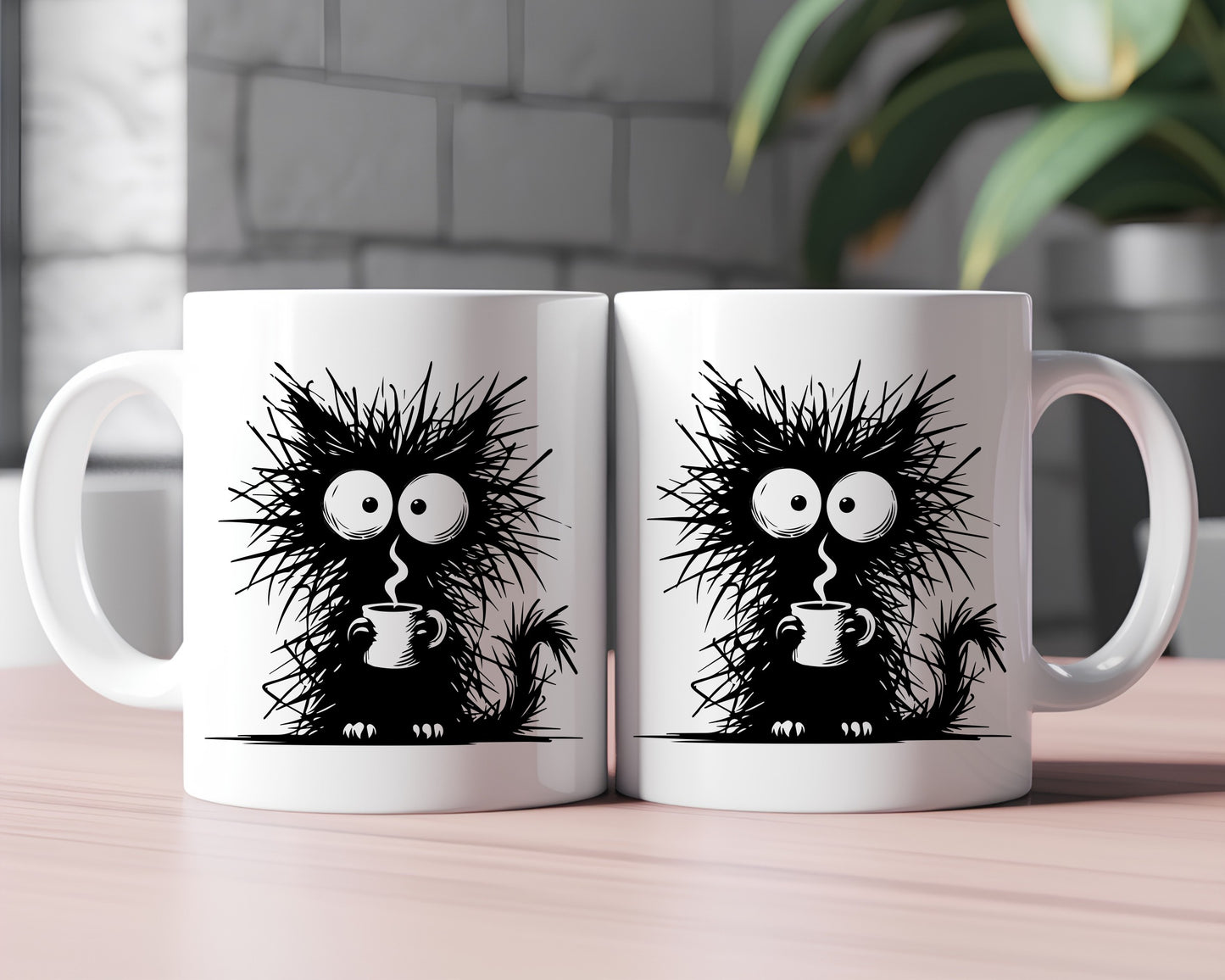 Anxiety Cat Saying, Quote Coffee Mug