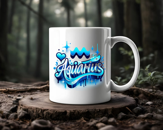Pisces Zodiac Astrology Sign Coffee Mugs