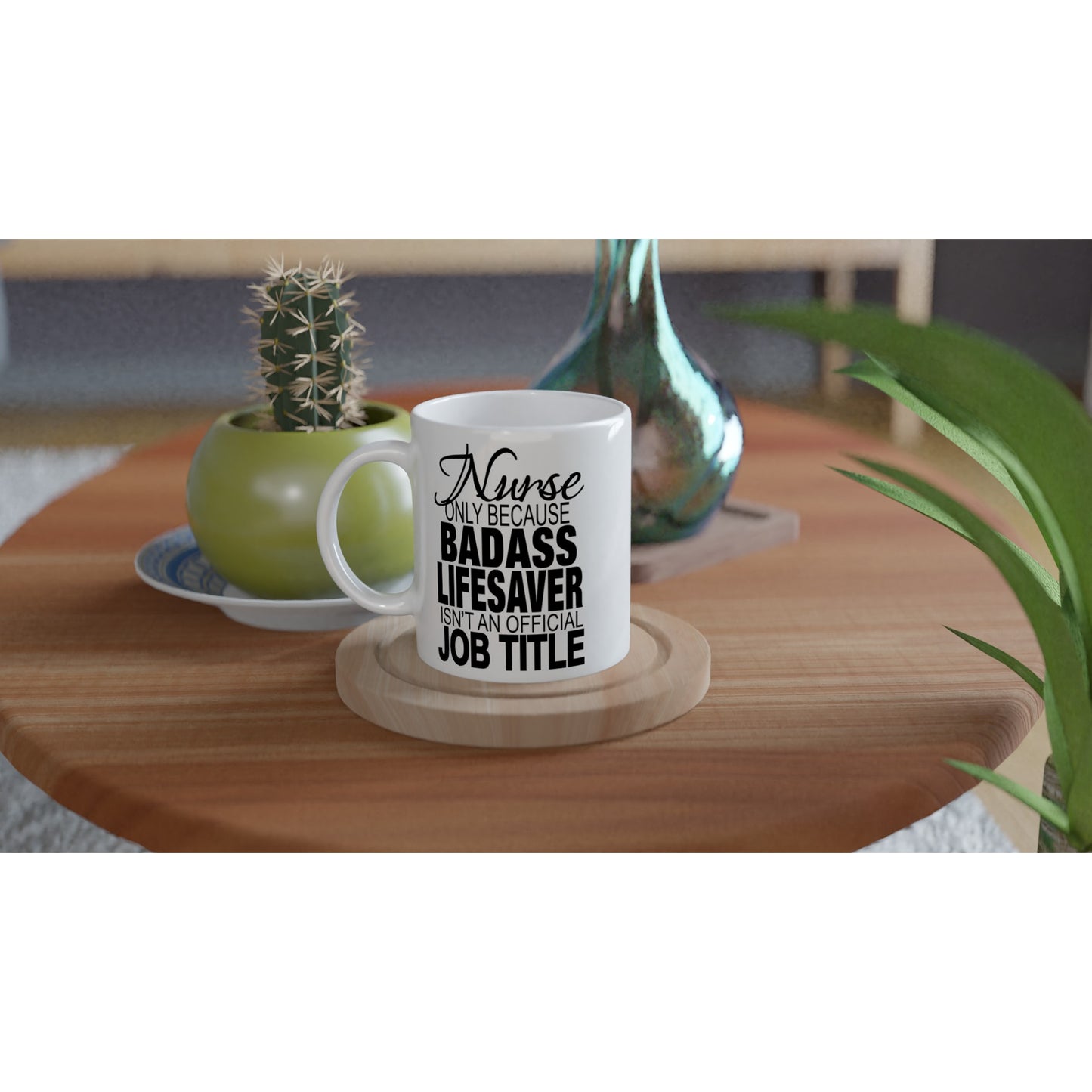 Nurse badass lifesaver Nurse Medical Coffee Mug