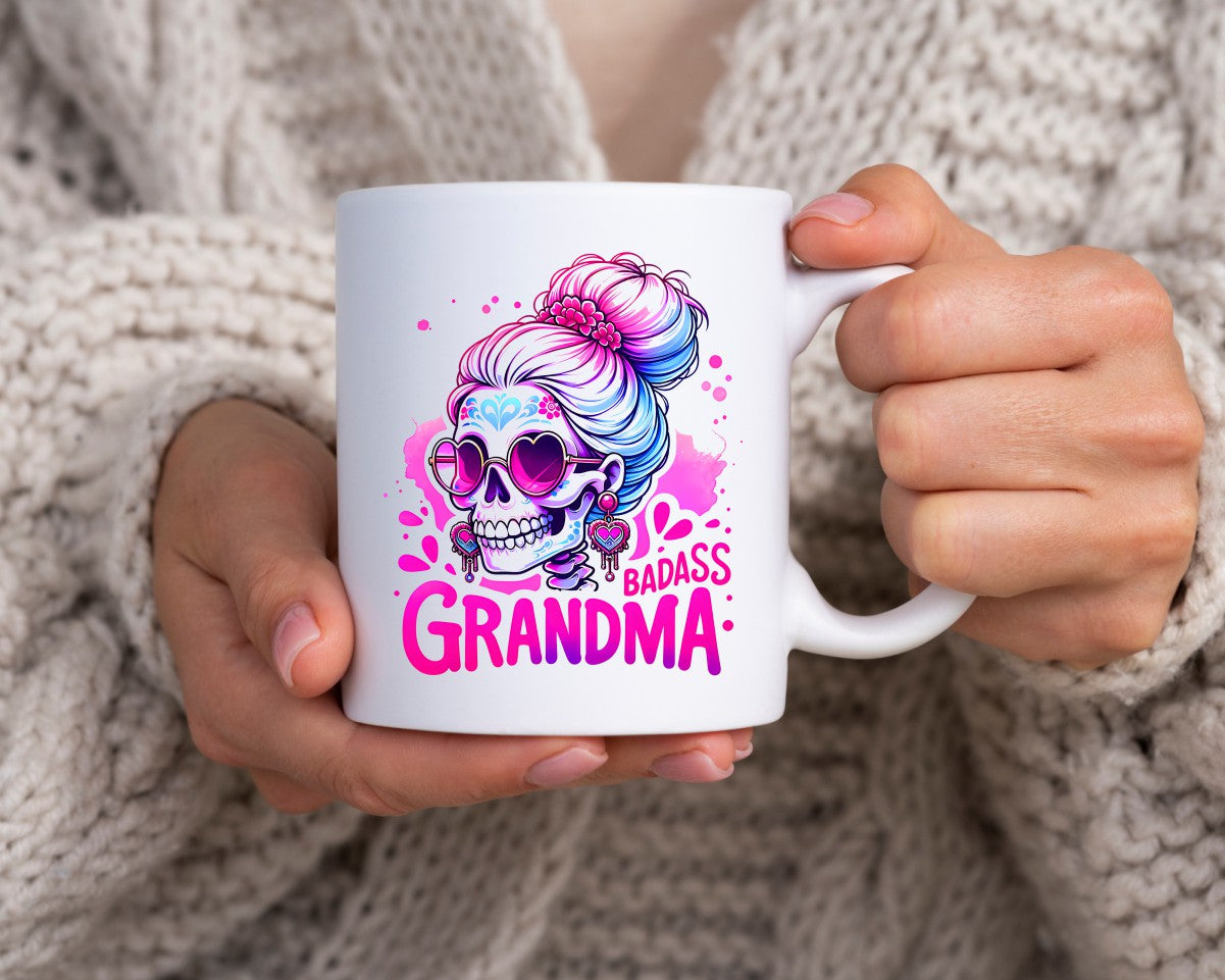 Badass Grandma Coffee Mug