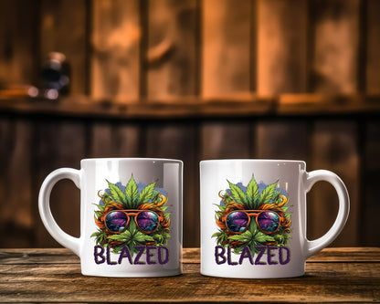 Blazed Marijuana Weed Coffee Mugs