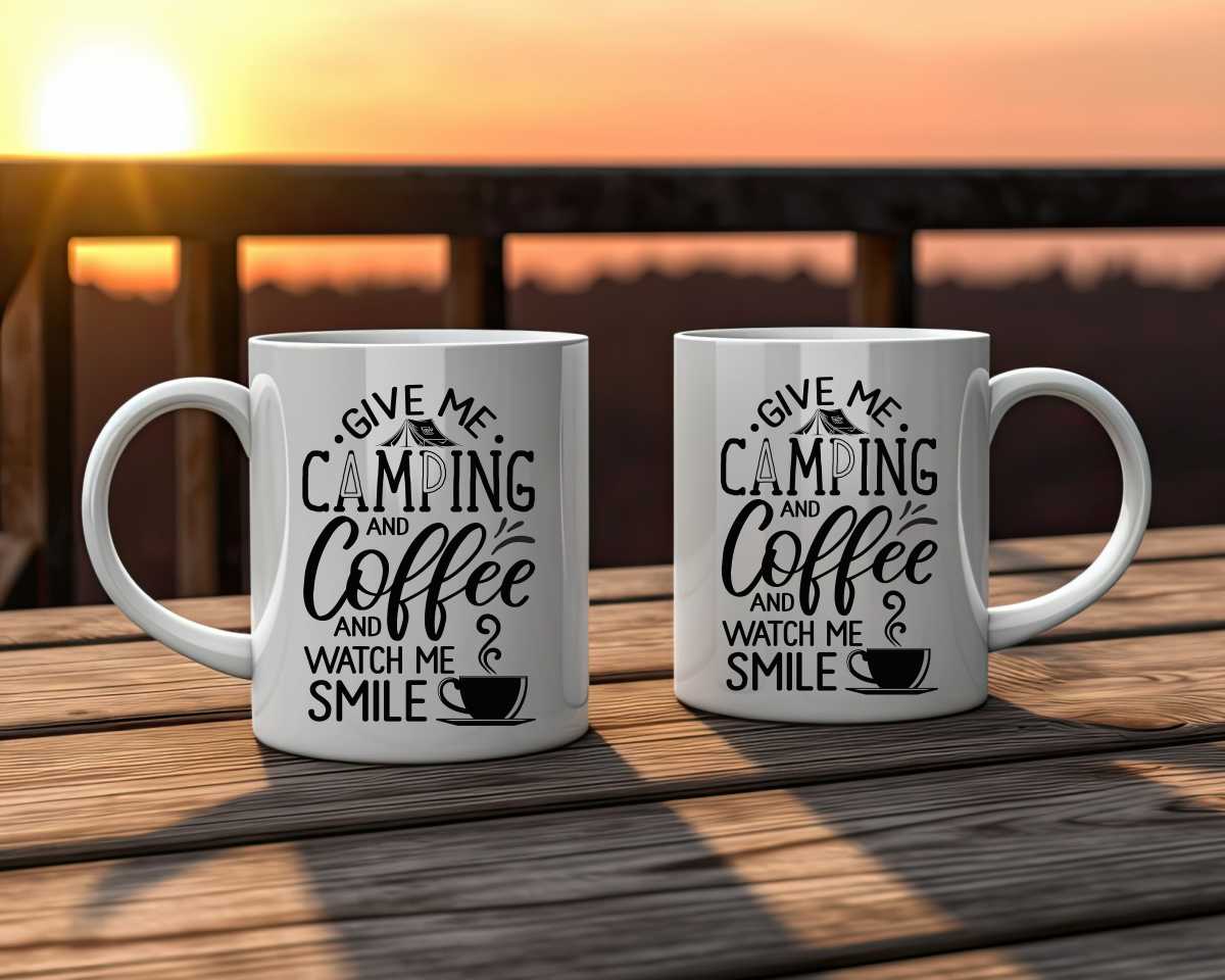 Give Me Camping And Coffee Camping Coffee Mug