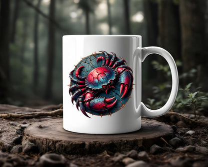 Cancer Zodiac Astrology Sign Coffee Mug C