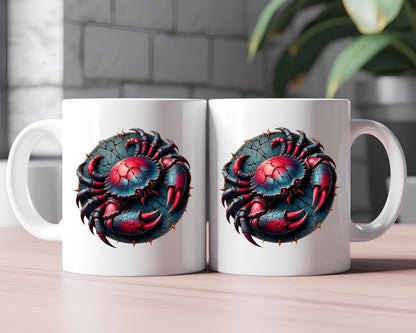 Cancer Zodiac Astrology Sign Coffee Mug C