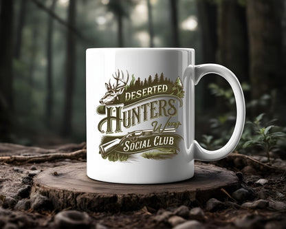 Deserted Hunters Wives Club Hunting Coffee Mug