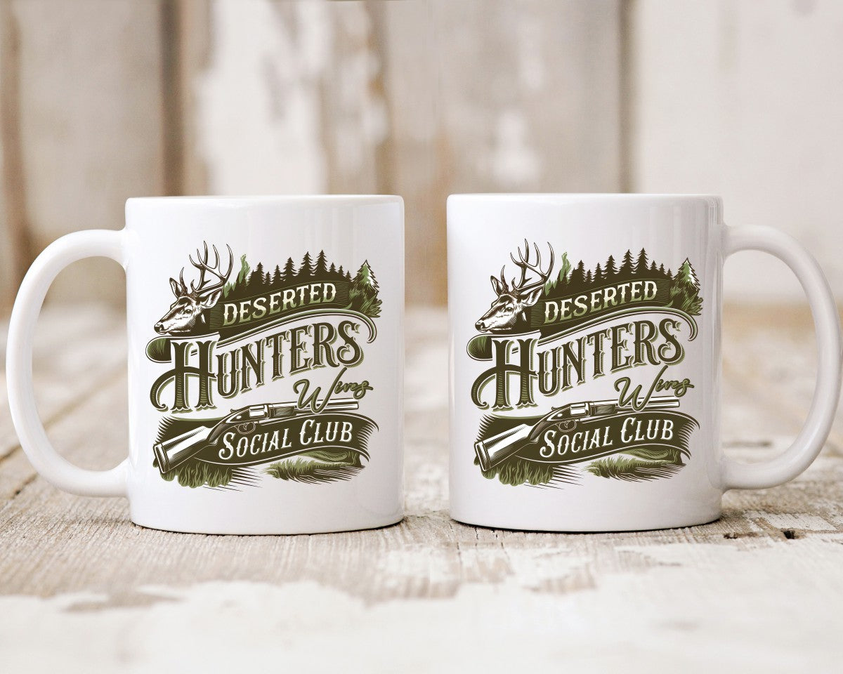 Deserted Hunters Wives Club Hunting Coffee Mug