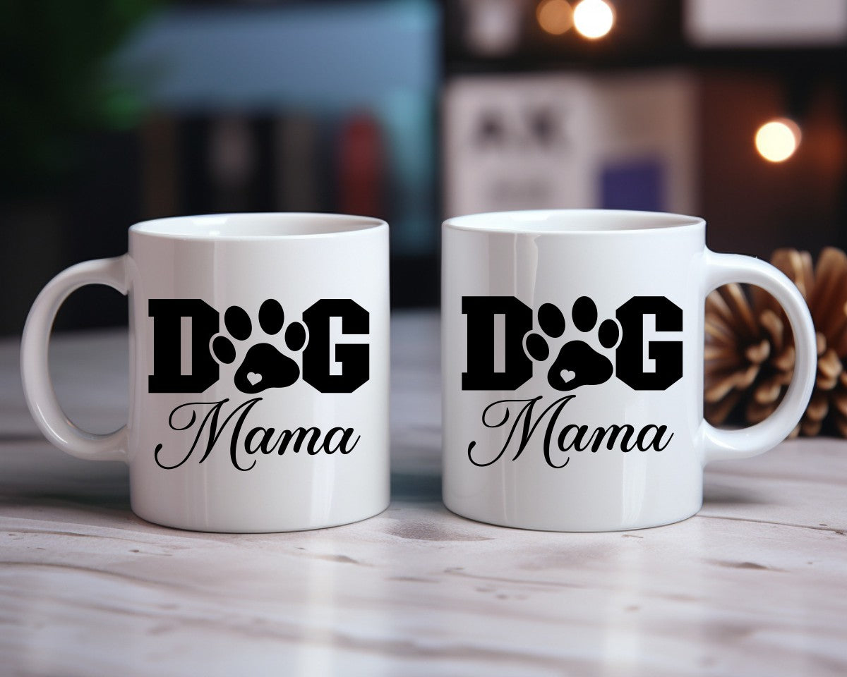 Dog Mama Dog Saying, Quote Coffee Mug
