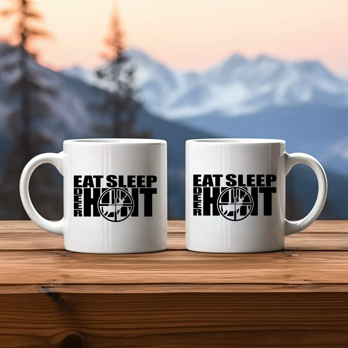 Eat Sleep Deer Hunt Hunting Coffee Mug